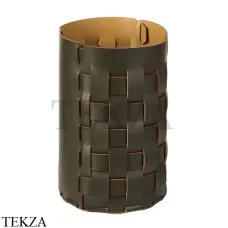 ADJ Bottega Корзина-ведро для мусора D22 см 2035.55/40, оливковый/горчичный