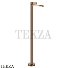 Gessi Inverso RIGATO Смеситель для раковины напольный, внешняя часть 73595-030, Copper глянец Gessi Inverso RIGATO Смеситель для раковины напольный, внешняя часть 73595-030, Copper глянец
