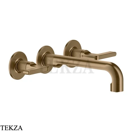 Gessi INCISO Смеситель для раковины излив средний, внешняя часть 58090-791, Deep Bronze Br. PVD