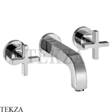 Axor Citterio Смеситель для раковины двухвентильный, внешняя часть 39313000, хром глянец