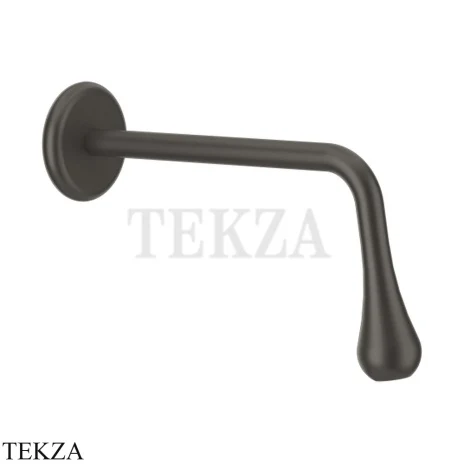 Gessi Goccia Излив для раковины настенный 33715-707, Black Metal Br. PVD
