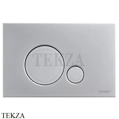 Duravit DuraSystem Клавиша смыва Beta 120, пластик WD50100MC000, хром матовый