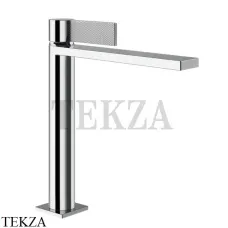 Gessi Inverso Diamantato Смеситель для раковины средний, без гарнитуры 73606-031, хром глянец