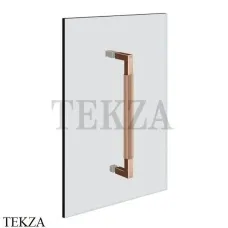 Gessi Shower G Rigato Ручка-держатель на стекло 30 см 67523-030, Copper PVD
