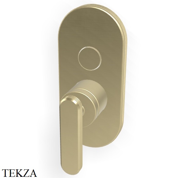 FIMA Carlo Frattini Park Line Смеситель для душа, 2 потока, внешняя часть F1309E2HS, Brushed Champagne