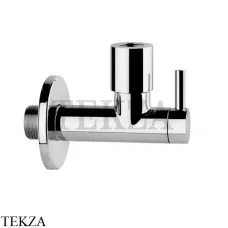 Gessi TOTAL LOOK Запорный кран-фильтр под раковину с подводом воды 01411-031, хром глянец