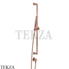 Gessi INCISO SHOWER Душевой гарнитур-штанга с выводом воды 58142-030, Copper глянец