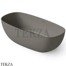 Dea Design Modern Ванна отдельностоящая скругленная 180x85 Solid Surface DD8666 1800 3, Grey №3