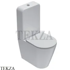 Globo FORTY3 Унитаз напольный моноблок FO003BI, сиденье с микролифтом, белый глянец