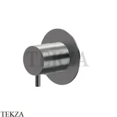 Newform X-Steel 316 Запорный вентиль, 1,3,4,5 потоков, внешняя часть 67671EX.59.064, PVD Brushed gun metal