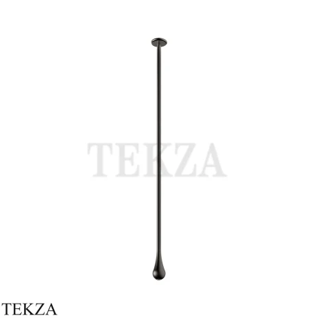 Gessi Goccia Излив для раковины потолочный под размер 33799-707, Black Metal Br. PVD