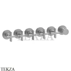 Gessi INCISO SHOWER Термостатический смеситель, 5 потоков, внешняя часть 58440-031, хром глянец