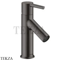 Axor Starck 80 Смеситель для раковины, с донным клапаном 10102340, Brushed Black Chrome