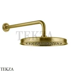 Gessi VENTI20 Верхний душ 300 с настенным креплением 65149-716, Gold Br. PVD