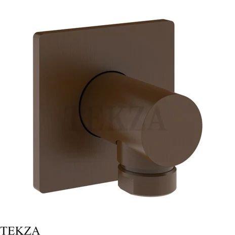 Gessi Incastri Вывод воды для душа 73069-845, бронза Dark Brush