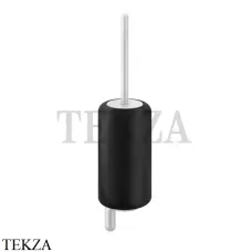 Gessi Goccia Туалетный ёршик настенный, черная керамика 38020-279, белый матовый