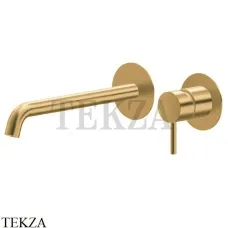 Newform X-Steel 316 Смеситель для раковины, внешняя часть 69630EX.59.097, PVD Brushed gold