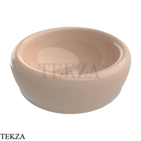 Flaminia Siena раковина накладная 46×46×15 см, бежевый Avana глянец