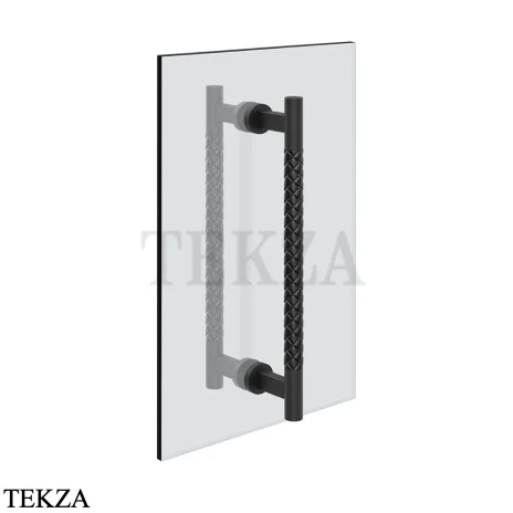 Gessi Pelle Tresse Полотенцедержатель для крепления на стекло, 30 см 78731-438, Nero/ Matte Black