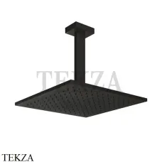 Gessi Rettangolo shower Верхний душ с потолочным кронштейном 15186-187, Aged Bronze