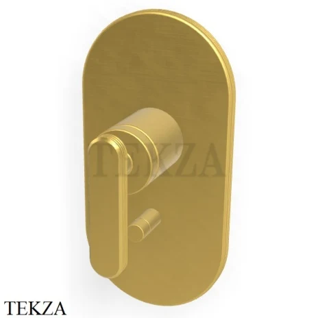 FIMA Carlo Frattini Park Line Смеситель для душа, 2 потока, внешняя часть F1309X2OS, Brushed gold