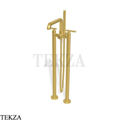 FIMA Carlo Frattini Park Line Смеситель для напольный, внешняя часть F1304/4OS, brushed gold