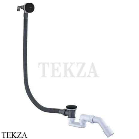 Boheme Слив-перелив для ванны, функция наполнения 631-B, black черный матовый