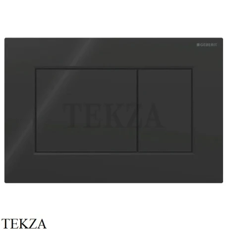 Geberit Sigma01 Клавиша смыва пластик 115.660.DW.1, черный глянцевый