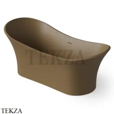 Dea Design Elegant Ванна отдельностоящая овальная 175x75 Solid Surface DD8614 1750 1, Dark Camel №1