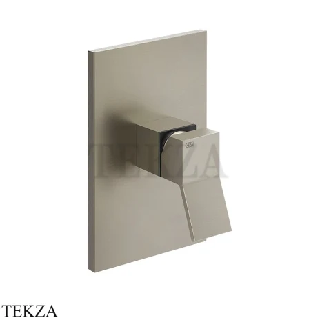 Gessi RETTANGOLO K Смеситель для душа, внешняя часть 53061-149, Finox Brushed Nickel