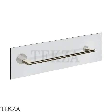 Gessi Origini Полотенцедержатель для крепления на стекло, 45 см 66513-720, Nickel PVD