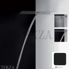 Gessi Private Wellness TREMILLIMETRI Верхний душ, 2 функции 33063#299, Black XL Gessi Private Wellness TREMILLIMETRI Верхний душ, 2 функции 33063#299, Black XL