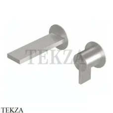Ritmonio Dot316 Смеситель для раковины, внешняя часть PR50AL201 INOX, Brushed steel