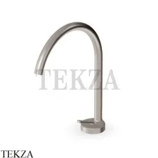 Zucchetti Isy22 Смеситель для раковины высокий, без гарнитуры ZIS1404.C3, brushed nickel