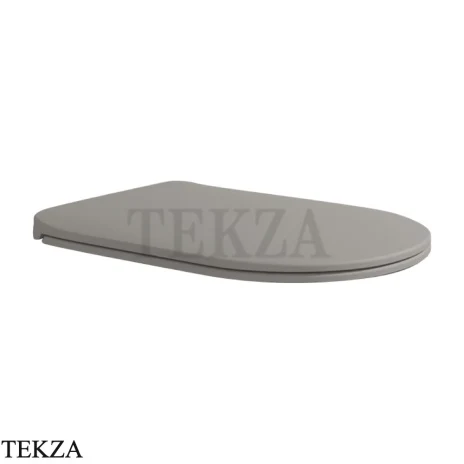 Flaminia Astra сиденье с крышкой SLIM с микролифтом 35,5×45,5×3,6 см, серый Cenere матовый