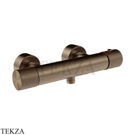 Gessi Habito DIAMANTATO Смеситель термостатический для душа 70633-761, Coffee Bronze Br. PVD