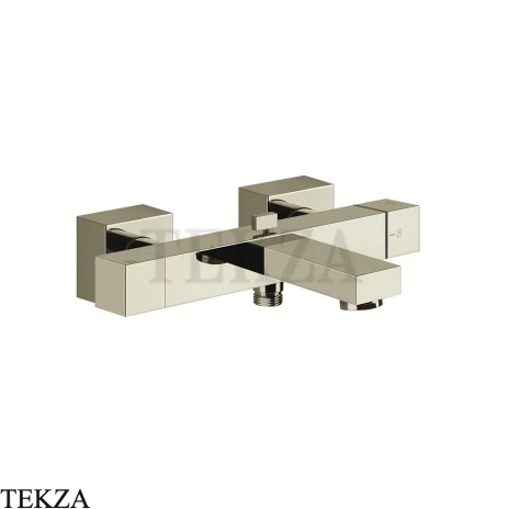 Gessi RETTANGOLO K Смеситель термостатический для ванны и душа 20111-720, Nickel PVD