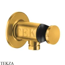 Gessi INCISO SHOWER Держатель для душа с выводом для шланга 58161-246, Gold PVD