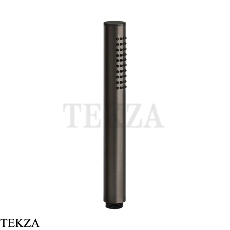 Gessi Shower Душевая лейка 1-х позиционная стержневая 14371-707, Black Metal Brushed PVD