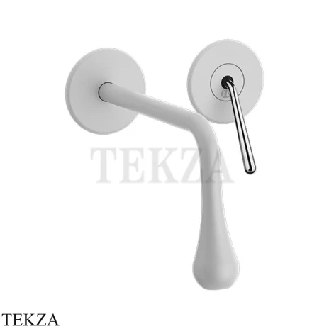 Gessi Goccia Смеситель для раковины, внешняя часть 33084-279, Matte White