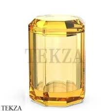 Decor Walther Kristall BMD Баночка универсальная с крышкой 0931481, янтарь