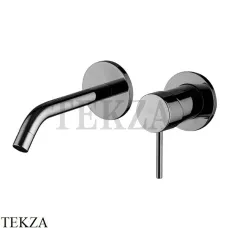 FIMA Carlo Frattini Spillo UP Смеситель для раковины 160, внешняя часть F3051WX8CN, Black chrome