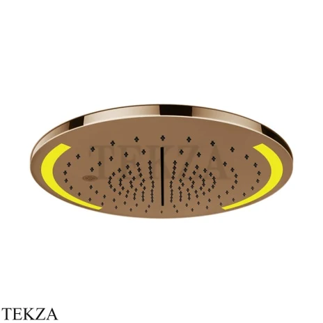 Gessi COLOUR Накладная душевая панель 350, 4 функции 57878-030, Copper PVD