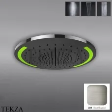 Gessi COLOUR Накладная душевая панель 350, 4 функции 57878-239, Steel Brushed