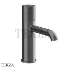 Gessi Habito DIAMANTATO Смеситель для раковины, без донного клапана 70602-707, Black Metal Brushed