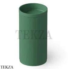 Dea Design Pedestal Basin Раковина напольная рифленая Solid Surface DD2801 450 9, Sage №9