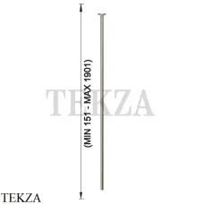 Gessi Ingranaggio-Anello Излив для раковины потолочный, под размер 63499-149, Finox Brushed Nickel