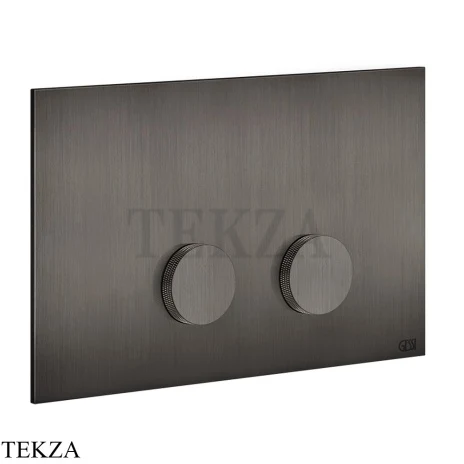 Gessi ANELLO Клавиша смыва для инсталляции SANIT, Villeroy&Boch 54631-707, Black Metal Brushed PVD