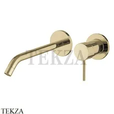 FIMA Carlo Frattini Spillo UP Смеситель для раковины 210, внешняя часть F3051WLX8HS, Brushed Champagne