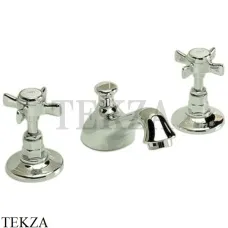 Devon&Devon COVENTRY Смеситель для раковины, с донным клапаном MARF26NKS, никель глянец